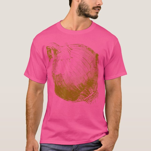 Camiseta Cebola Vegetariana Vegetal Cebola (Frente)