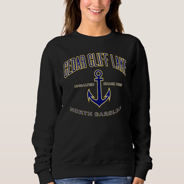 Camiseta Cedar Cliff Lake Nc (Frente)