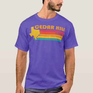 Camiseta Cedar Hill Texas Vintage angustiou Souvenir
