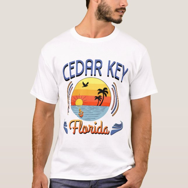Camiseta Cedar Key, Florida (Frente)