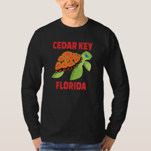 Camiseta Cedar Key Florida Sea Turtle