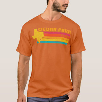 Camiseta Cedar Park Texas Vintage angustiou Souvenir