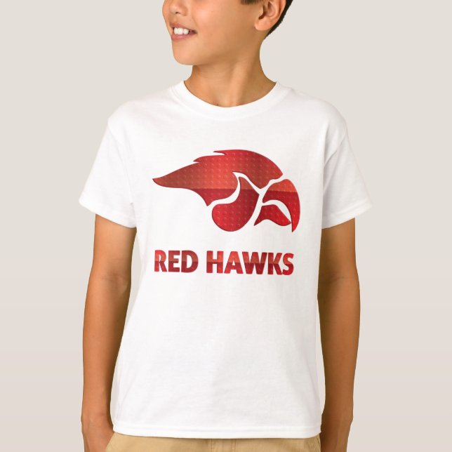 Camiseta Cedar Primavera Red Hawks #5 (Frente)