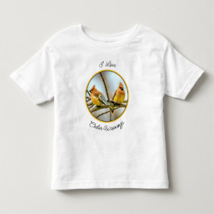 Camiseta Cedar Waxwing - Foto Original