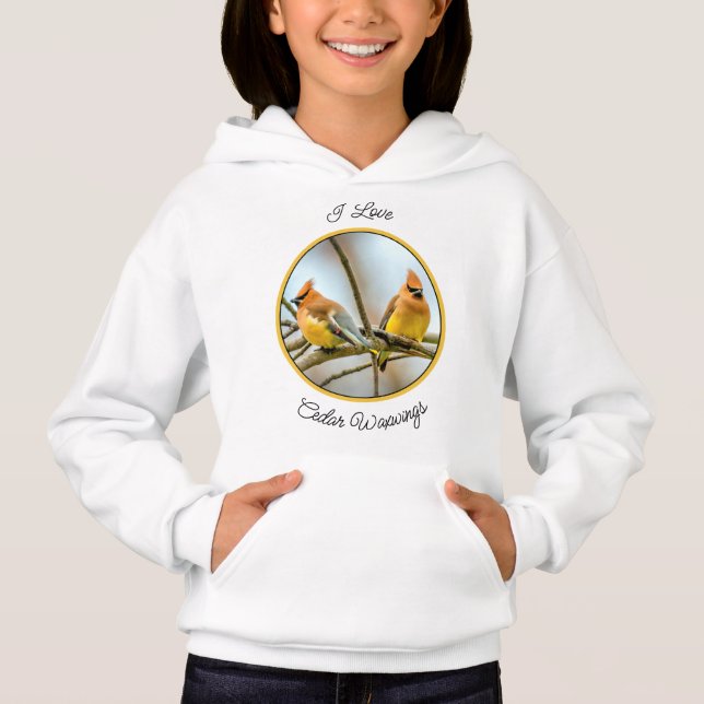 Camiseta Cedar Waxwing - Foto Original (Frente)