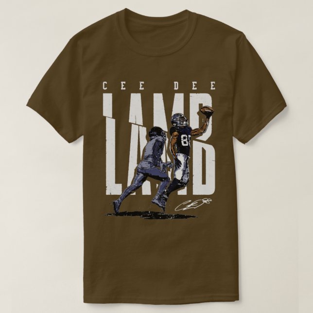 Camiseta Ceedee Lamb Dallas One Handed TShirt 1 (Frente do Design)