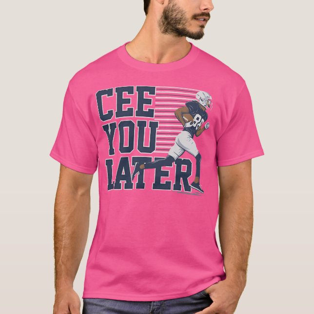 Camiseta Ceedee Lamb Lhe Veio Mais Tarde (Frente)