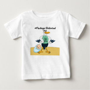Camiseta cegonha orgulhosa