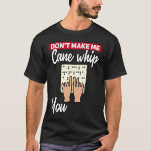 Camiseta Cegueira Em Braille Para Pessoas Cegos