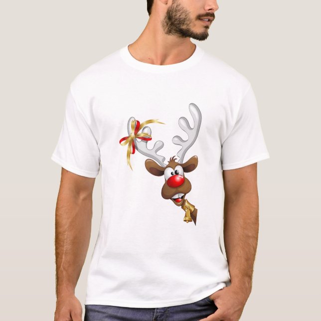 Camiseta Ceifador de natal engraçado (Frente)