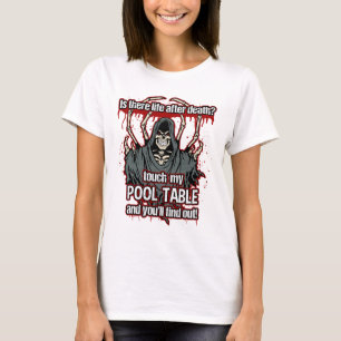 Camiseta Ceifador de Piscinas Engraçado