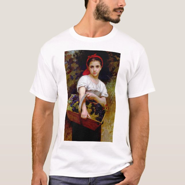 Camiseta Ceifeira, Bouguereau (Frente)