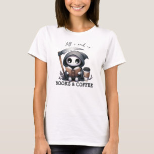 Camiseta Ceifeiro em Aquarela Amante de Livros