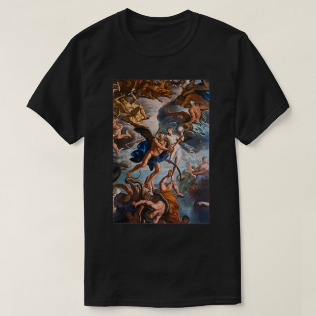 Camiseta Ceiling Painting Greek Gods Goddess Chatsworth Hou (Frente do Design)