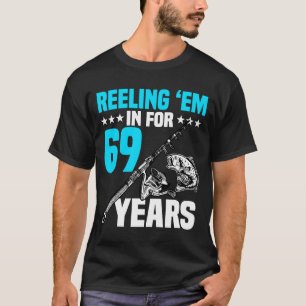 Camiseta Cela De 69 Anos De Aniversário Do 69° Bday