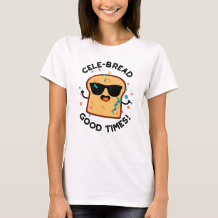 Camiseta Cele-pão Boas Vezes Pão Engraçado