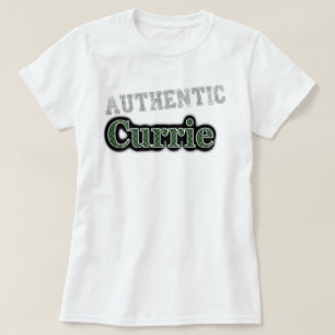 Camiseta Celebração autêntica do Tartan de Currie do cl