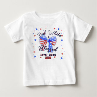Camiseta Celebração Cristã Patriótica Americana 250