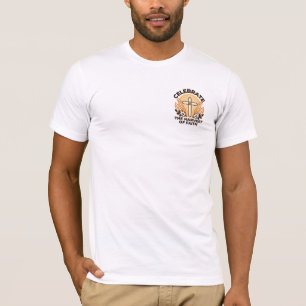 Camiseta Celebração da Faith Harvest - Arte Inspiradora