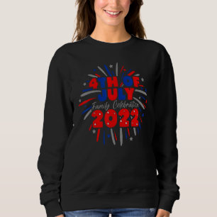 Camiseta Celebração da Família Patriótica América 4 de julh