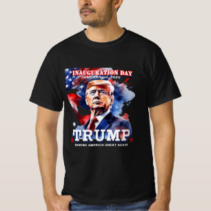 Camiseta Celebração da Inauguração de Donald Trump
