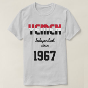 Camiseta Celebração da Independência da Bandeira do Iêm