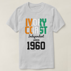 Camiseta Celebração da Independência da Costa do Marfim