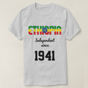 Camiseta Celebração da Independência da Etiópia
