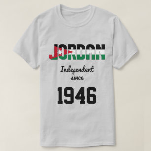Camiseta Celebração da Independência de Bandeira da Jord