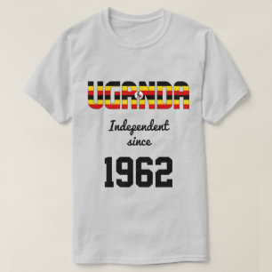Camiseta Celebração da Independência de Bandeira do Ugan