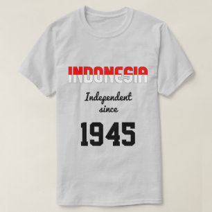 Camiseta Celebração da Independência de Sinalizador da Indo