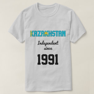 Camiseta Celebração da Independência do Cazaquistão
