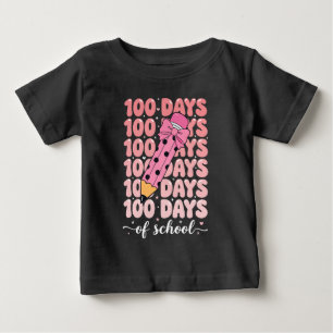 Camiseta celebração de 100 dias de escola