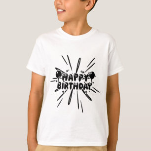 Camiseta Celebração de Aniversário