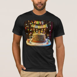 Camiseta Celebração de Aniversário