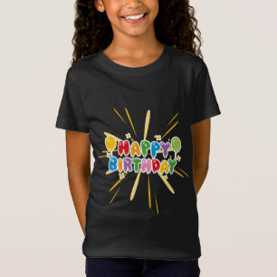 Camiseta Celebração de Aniversário