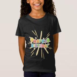 Camiseta Celebração de Aniversário