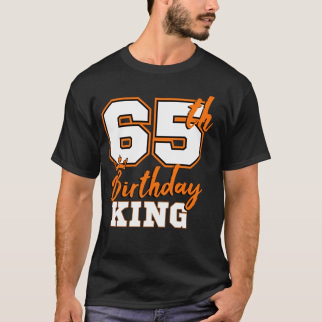Camiseta Celebração de aniversário do 65º aniversário da Co (Frente)