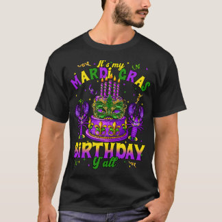 Camiseta Celebração de Aniversário do Mardi Gras