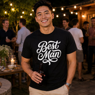 Camiseta Celebração de Casamento do Padrinho