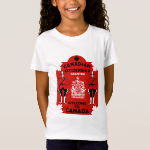 Camiseta Celebração de Cidadania Canadiana