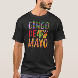 Camiseta Celebração de Cinco de Mayo
