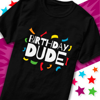 Camiseta Celebração de Festa de aniversário divertida, cara