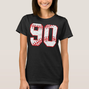 Camiseta Celebração de Festa de Baile de Tema de Beisebol d