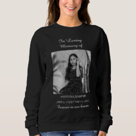 Camiseta Celebração de Foto Mínima do Memorial Funeral da V