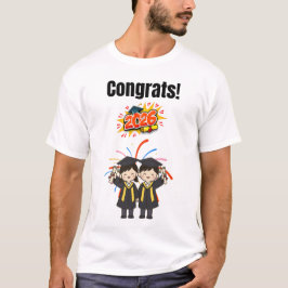 Camiseta Celebração de Graduação da Turma de 2026