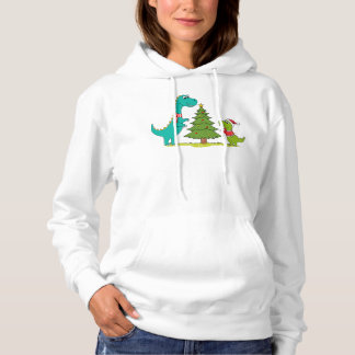 Camiseta Celebração de Natal dos Dinossauros