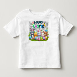 Camiseta Celebração de Páscoas para crianças