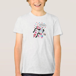 Camiseta Celebração de Sprunki - Arte Infantil de Yuho