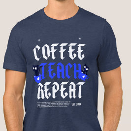 Camiseta Celebração de Volta às Aulas para Professores